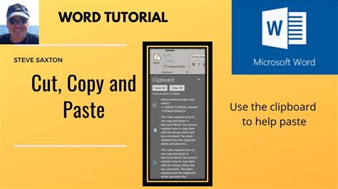 Copy and paste using the Office Clipboard .